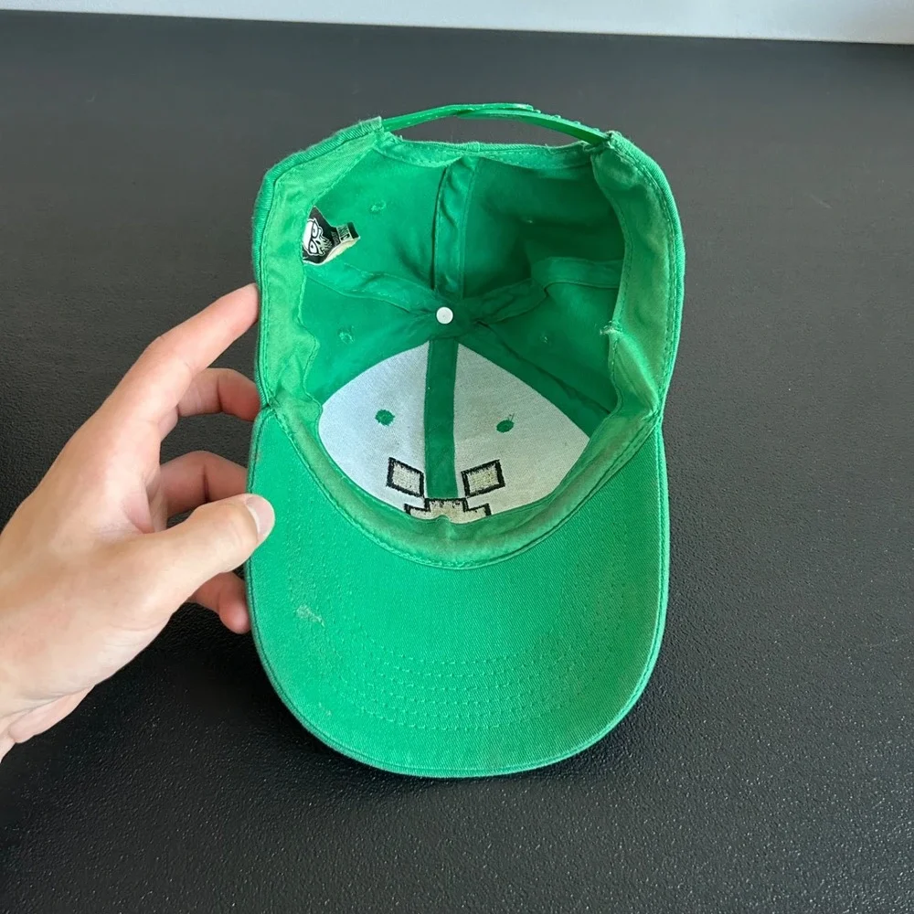 Jinx Minecraft Creeper Face Hat Cap Snap Back Adjustable Green Y2K Game Youth
